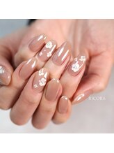 リコラ(RICORA)/お花ホロネイル