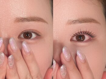 タム(TAM)の写真/特許技術のパーマエクステで理想の目元に。ぱっちりなのに派手すぎない上品さ*.＊