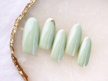 ネイルサロンフォーユー(for u)/ミラーネイル￥4980