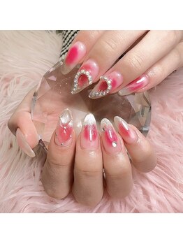 アートネイル ギャラリー(Art nail Gallery)/チークネイル★