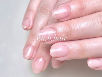 ワイエヌビーヘアー(y.n.b.hair)の写真/ネイル初心者様にも◎お爪の悩みも気軽にご相談ください！あなたにピッタリのデザインをご提案いたします＊