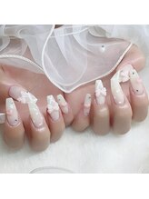 メル バイ ウィリートーキョー(MELL by wellytokyo)/持ち込みネイル　長さだし　渋谷