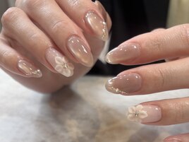 3Dフラワーネイル