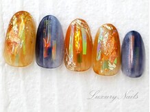 ラグジュアリーネイルズ カワグチ(Luxury Nails Kawaguchi)/オーロラフィルム*