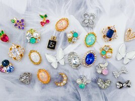 ビジューも豊富♪