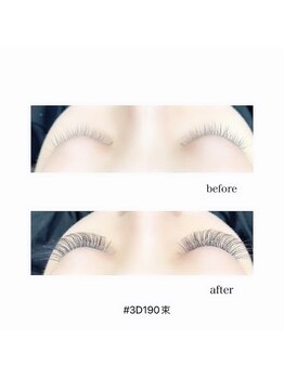 アイラッシュ ネイル バイ キララ(eyelash nail by KIRARA)/3Dボリュームラッシュ