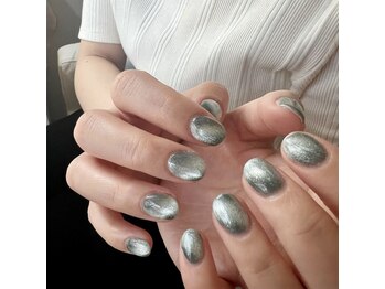 オマモリ ネイル 心斎橋店(omamori nail)/ビー玉ネイル