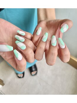 クレール バイ アミュール(CLAIR by.amulu)/ミラーネイル