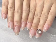 プレジール(Plaisir)/王道ラメフレンチ