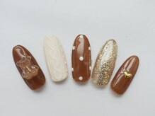 ビーケア 自由が丘店(B.care)/ニットネイル￥7480