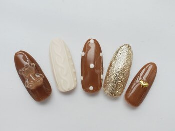 ビーケア 自由が丘店(B.care)/ニットネイル￥7480