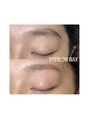 プレイン(PLAIN)&nbsp;【EYEBLOW WAX】まつ毛パーマと一緒にも出来ます＊
