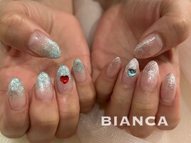 ハートネイル/¥5500～