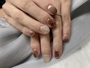 秋のニュアンスネイル