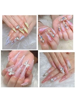 シュシュ ルージュ(chouchouRouge)の写真/サンプルから選ぶ定額ではなくデザイン持ち込み&アート自由！あなたに似合うオリジナルネイルが手に入る♪