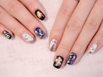 ラルネイル 大宮(Lull. nail)/*BLACK*ニュアンス*