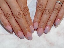ルームヘアネイル 曙橋店(Room hair nail)/ユメカワパープルネイル
