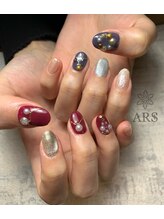 アルス(ARS)/クリスマスネイル¥9900