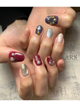 アルス(ARS)/クリスマスネイル¥9900