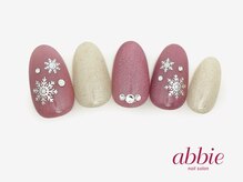 ネイルサロン アビー 宮益坂店(abbie)/スノーマグ　￥12397