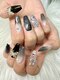 タムタムネイル 本厚木(Tam Tam Nail)の写真/美爪に盛れるスカルプもTamTamNailにおまかせ!!長さだしで折れない・華やかなネイルに★深爪・ちび爪解消！