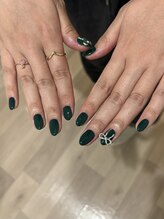 ネイルスタンド ツキイチ(NAIL STAND)/ワンカラー＋ストーン