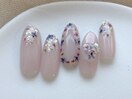 押し花ネイル