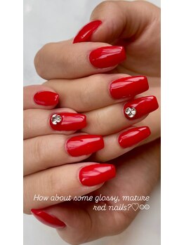 イプ(ip)/red &nbsp;nail☆