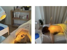 月とルーツ 大阪南堀江(月とroots)の雰囲気(肌に負担をかけず内側から細胞の修復代謝UP!バイオプトロン照射)