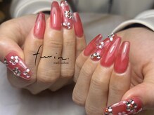 ツイン(twin.)/ワンカラー×オプ有