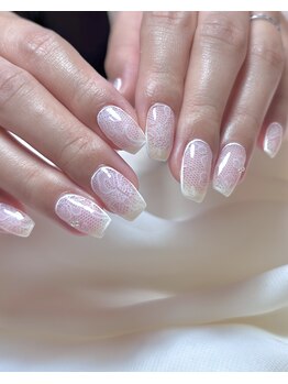 レプティーネイル(Les petite nail)/レースデザイン