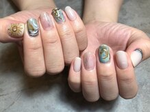 イデアル(ideal)/ジェルデザインフリー5本アート