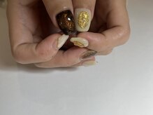 アイネイルズ 心斎橋店(I-nails)/ブラウンホワイト