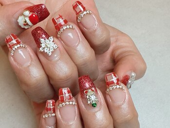 ミリ ミリ(mili mili)/Xmas nail