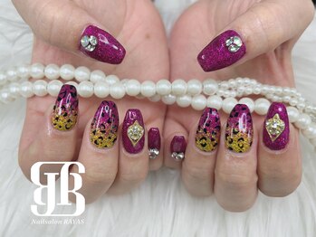 ネイルサロンレイアス(RAYAS)/レオパードネイル