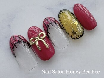 ハニービービー(Honey Bee Bee)/ハロウィン!ネイル