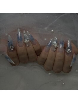ハートネイル(Heart nail)/冬ネイル