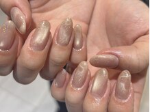 アース ネイルアンドアイラッシュ 甲府昭和店(HAIR & MAKE EARTH Nail&Eyelash)/ハートマグネット　￥7500