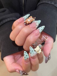 ドットフレンチネイル