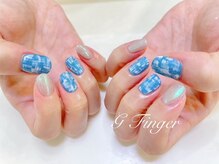 ジーフィンガー 大井町店(G Finger)/爽やか♪ブル×オーロラミラー☆