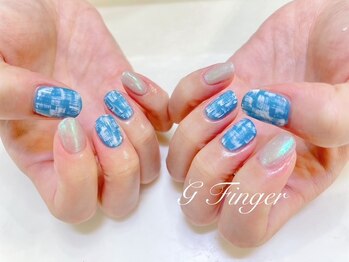 ジーフィンガー 大井町店(G Finger)/爽やか♪ブル×オーロラミラー☆