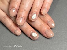 ソラ(SOLA.)/ヌーディーカラー×パール