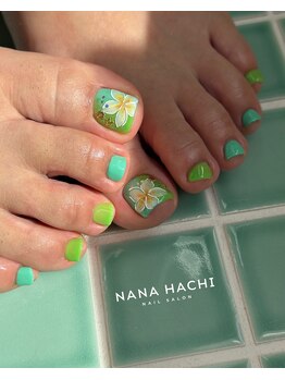 ナナハチ(78 nana-hachi)の写真/季節を問わず楽しめるこだわりのデザインで足元からオシャレを♪フットバス(入浴剤)+角質ケア+スクラブ付☆