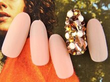 ネイルサロンラグジュアリー 梅田店(LUXURY)/マット×敷き詰め