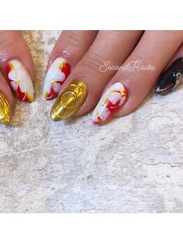 フラワーネイル♪♪