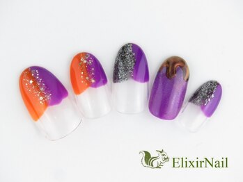 エリクサーネイル 五反田(Elixir Nail)/定額a シンプル/クーポン使用