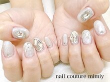 ミミィー(mimiy)/きらきらビジューネイル☆