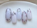 押し花ネイル