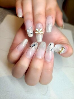 ビアンカ 沖縄南風原店(Bianca)/ラメグラデーション♪¥5,800～