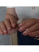 モア ネイル(more nail)/マグネット＋グラデーション